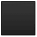 ⬛ Emoji großes schwarzes Quadrat Samsung One UI 1.0.