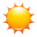 Emoji ☀️ Sole su Samsung One UI 1.0.