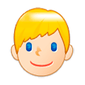 Émoji 👱🏻‍♂️ Homme Blond : Peau Claire sur Samsung One UI 1.0.