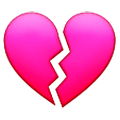 💔 Emoji gebrochenes Herz Samsung One UI 1.0.