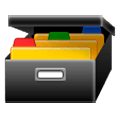 🗃️ Emoji Caixa De Arquivos na Samsung One UI 1.0.