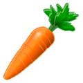 🥕 Emoji Zanahoria en Samsung One UI 1.0.