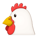 Emoji 🐔 Gallina su Samsung One UI 1.0.