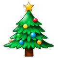 🎄 Emoji árvore De Natal na Samsung One UI 1.0.
