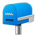 Émoji 📪 Boîte Aux Lettres Fermée Drapeau Baissé sur Samsung One UI 1.0.