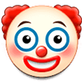 🤡 Emoji Clown-Gesicht Samsung One UI 1.0.