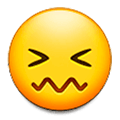 😖 Emoji Cara De Frustración en Samsung One UI 1.0.