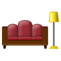 🛋️ Emoji Sofa und Lampe Samsung One UI 1.0.