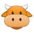 Émoji 🐮 Tête De Vache sur Samsung One UI 1.0.