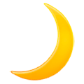 Émoji 🌙 Croissant De Lune sur Samsung One UI 1.0.
