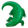 Émoji 🐊 Crocodile sur Samsung One UI 1.0.