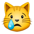 😿 Emoji Gato Llorando en Samsung One UI 1.0.