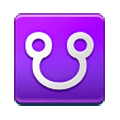 Emoji ☋ Nodo discendente su Samsung One UI 1.0.