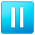 ⏸️ Emoji Botão Pausar na Samsung One UI 1.0.