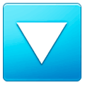 🔽 Emoji Triángulo Hacia Abajo en Samsung One UI 1.0.