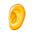 👂 Emoji Oreja en Samsung One UI 1.0.