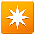 ✴️ Emoji Estrella De Ocho Puntas en Samsung One UI 1.0.