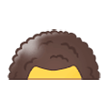 Émoji 🦱 Cheveux Bouclés sur Samsung One UI 1.0.
