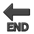 🔚 Emoji END-Pfeil Samsung One UI 1.0.