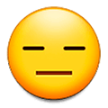😑 Emoji Cara Sin Expresión en Samsung One UI 1.0.