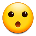 😮 Emoji Gesicht mit offenem Mund Samsung One UI 1.0.