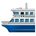 Émoji ⛴️ Ferry sur Samsung One UI 1.0.