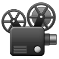Emoji 📽️ Proiettore Cinematografico su Samsung One UI 1.0.