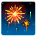 🎆 Emoji Feuerwerk Samsung One UI 1.0.