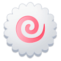 Emoji 🍥 Tortino Di Pesce A Spirale su Samsung One UI 1.0.