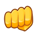 👊 Emoji Puño Cerrado en Samsung One UI 1.0.