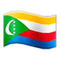 🇰🇲 Emoji Bandera: Comoras en Samsung One UI 1.0.