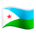 🇩🇯 Emoji Bandera: Yibuti en Samsung One UI 1.0.