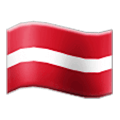 🇱🇻 Emoji Flagge: Lettland Samsung One UI 1.0.
