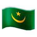 Emoji 🇲🇷 Bandiera: Mauritania su Samsung One UI 1.0.