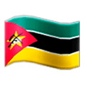 🇲🇿 Emoji Bandera: Mozambique en Samsung One UI 1.0.