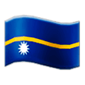 🇳🇷 Emoji Bandera: Nauru en Samsung One UI 1.0.