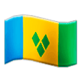 🇻🇨 Emoji Bandera: San Vicente Y Las Granadinas en Samsung One UI 1.0.
