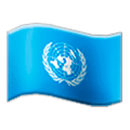 Émoji 🇺🇳 Drapeau : Nations Unies sur Samsung One UI 1.0.
