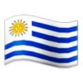 🇺🇾 Emoji Bandera: Uruguay en Samsung One UI 1.0.