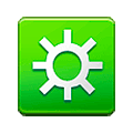 Emoji ⛭ Ingranaggio senza asso su Samsung One UI 1.0.
