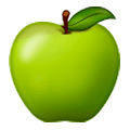 🍏 Emoji grüner Apfel Samsung One UI 1.0.