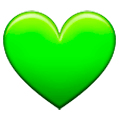 Emoji 💚 Cuore Verde su Samsung One UI 1.0.