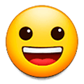 😀 Emoji grinsendes Gesicht Samsung One UI 1.0.