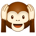 🙉 Emoji Mono Con Los Oídos Tapados en Samsung One UI 1.0.