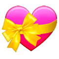 💝 Emoji Corazón Con Lazo en Samsung One UI 1.0.