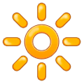 Emoji 🔆 Luminosità Elevata su Samsung One UI 1.0.