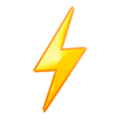 Emoji ⚡ Alta Tensione su Samsung One UI 1.0.