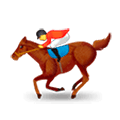 🏇 Emoji Corrida De Cavalos na Samsung One UI 1.0.