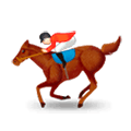 🏇🏻 Emoji Corrida De Cavalos: Pele Clara na Samsung One UI 1.0.