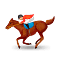 🏇🏼 Emoji Corrida De Cavalos: Pele Morena Clara na Samsung One UI 1.0.
